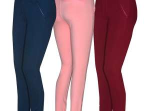Ženske hlače ref. 909 velikosti S, M, L, XL, XXL, XXXL, XXXL, XXXXL. Izbrane barve